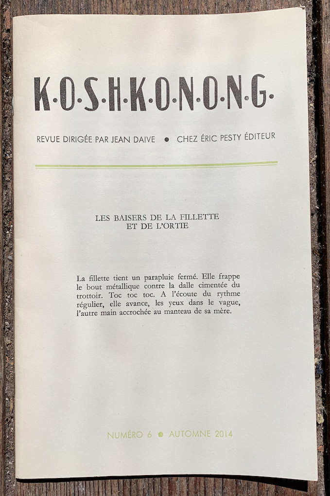 i P 9 5 Revues et anthologies koshkonong